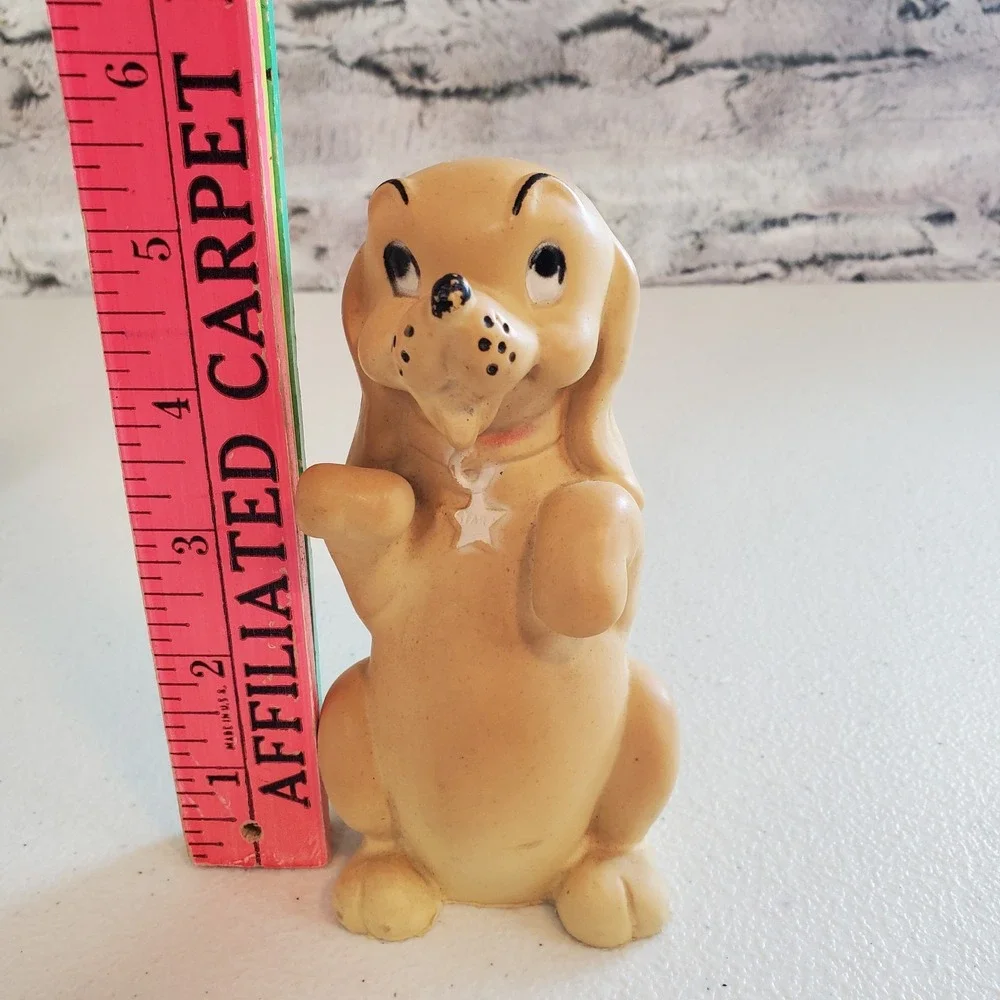 Vintage Begging Dog Squeak Toy Squeaker 